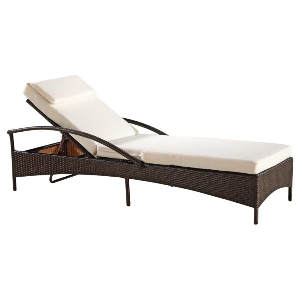 Fine Mod Imports Sun Outdoor Chaise Lounge