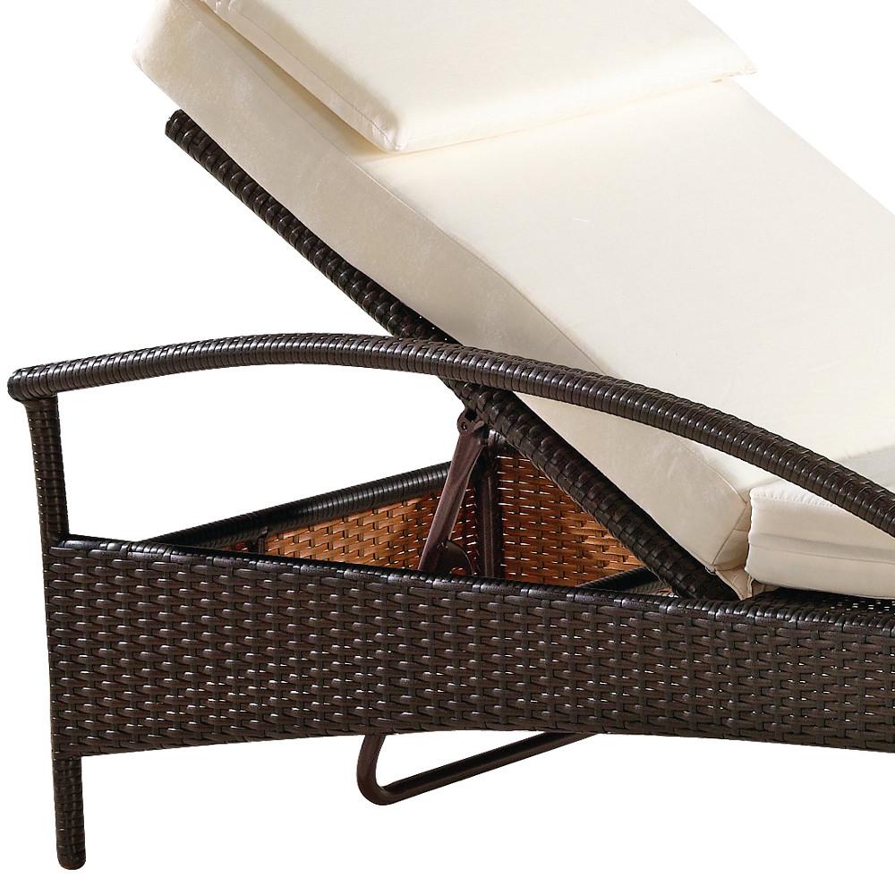 Fine Mod Imports Sun Outdoor Chaise Lounge