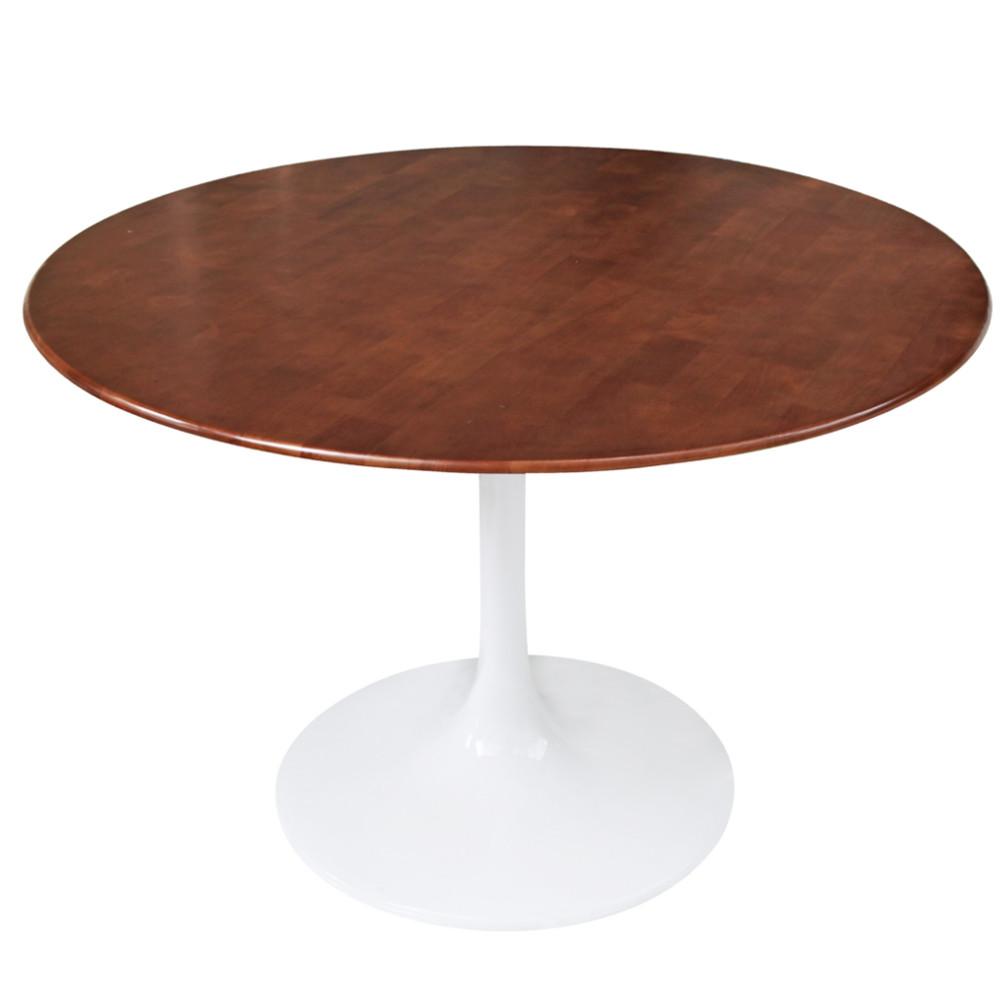 Fine Mod Imports Flower Table Wood