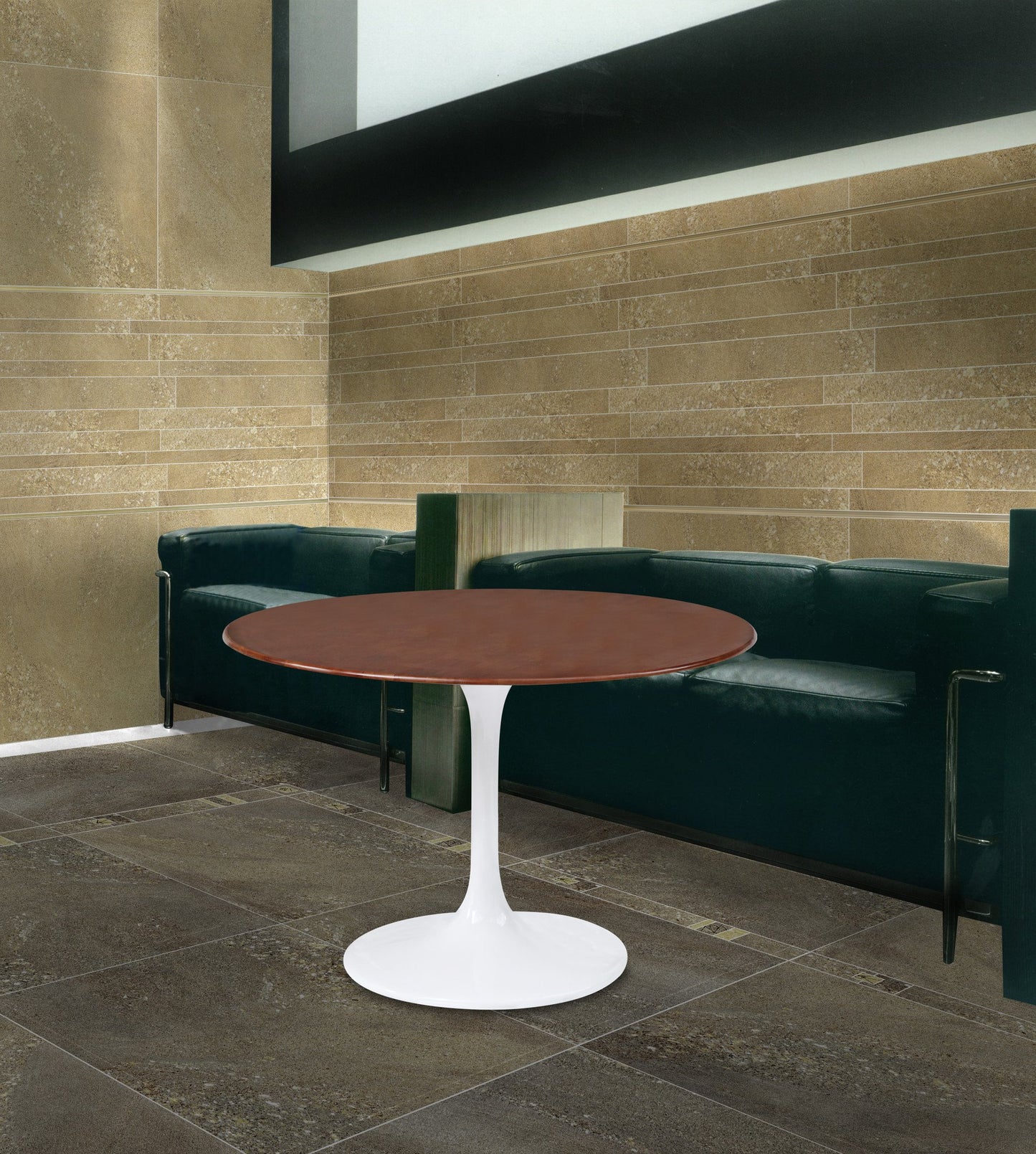 Fine Mod Imports Flower Table Wood