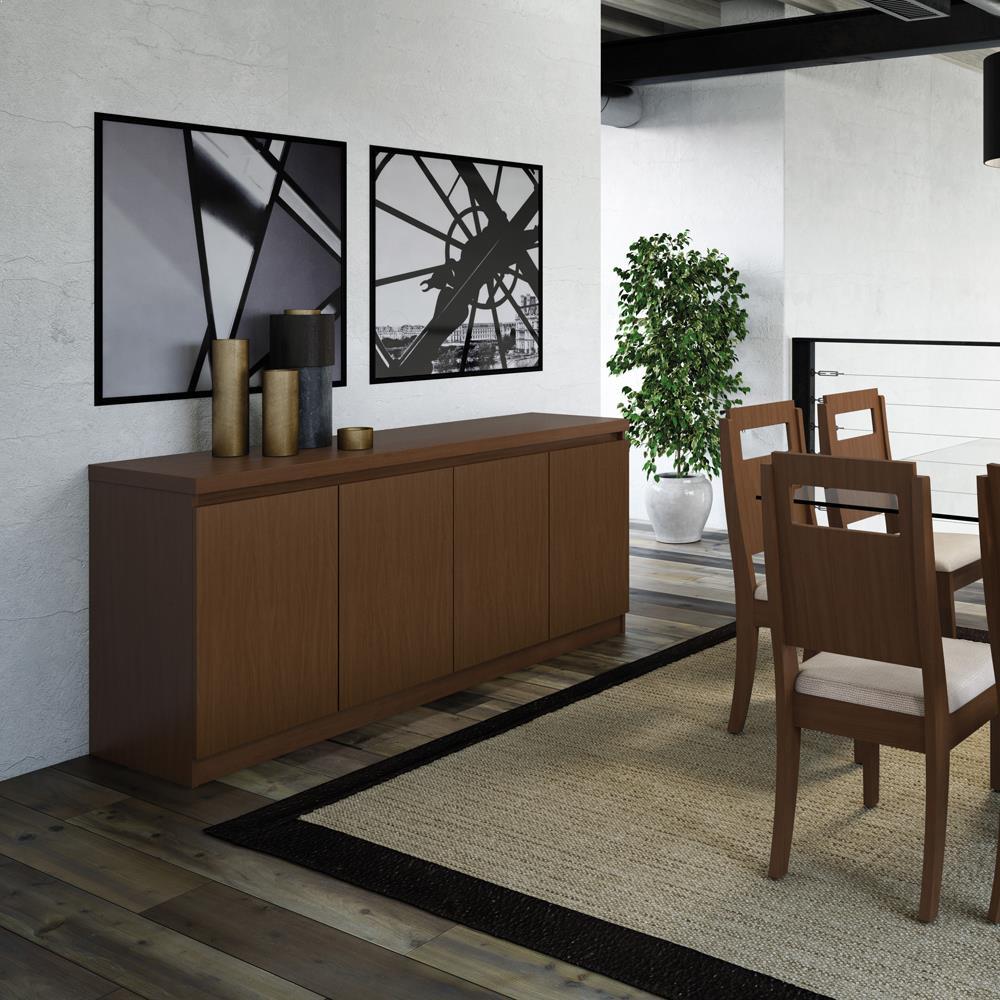 Manhattan Comfort Viennese 62.99" - 6 Shelf Buffet Cabinet  - Modish Store