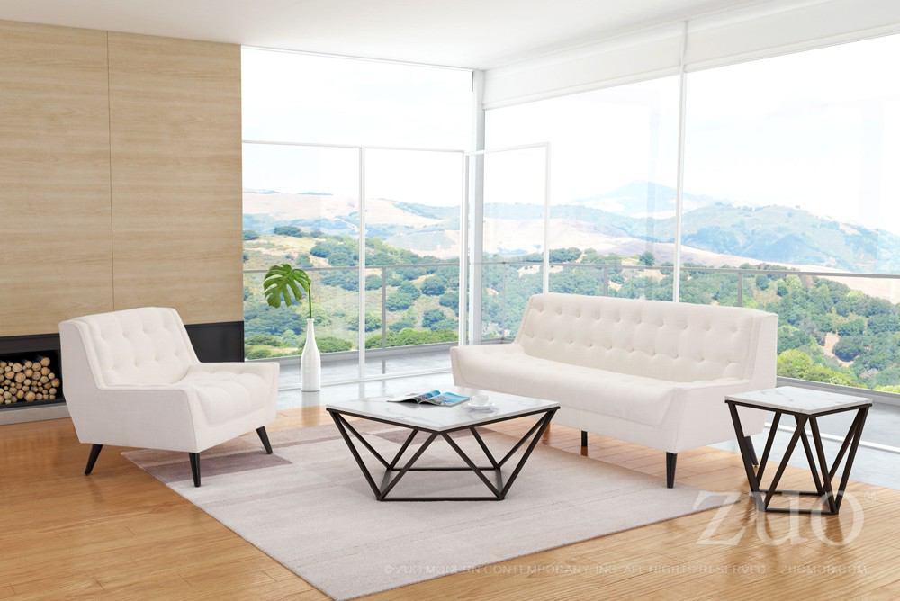 Zuo Nantucket Arm Chair - Beige