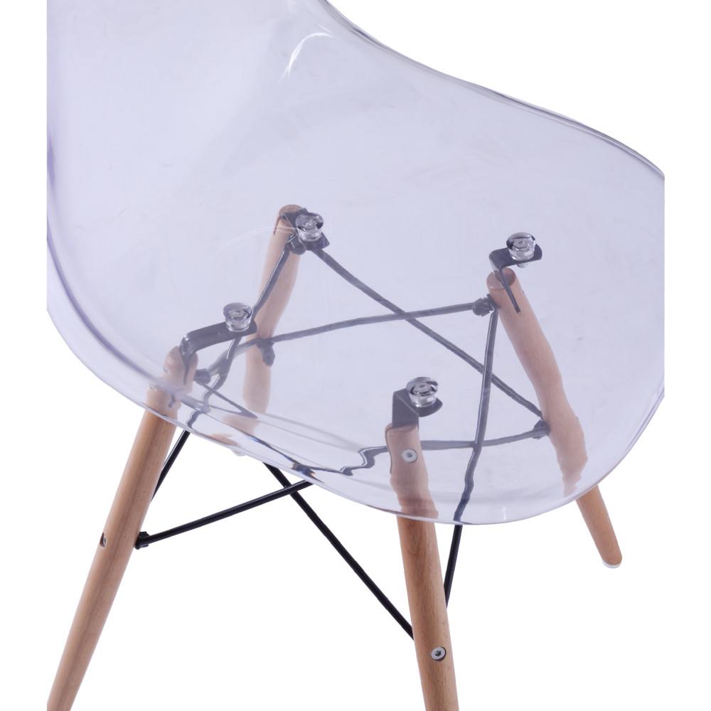 Fine Mod Imports GlossWood Dining Side Chair