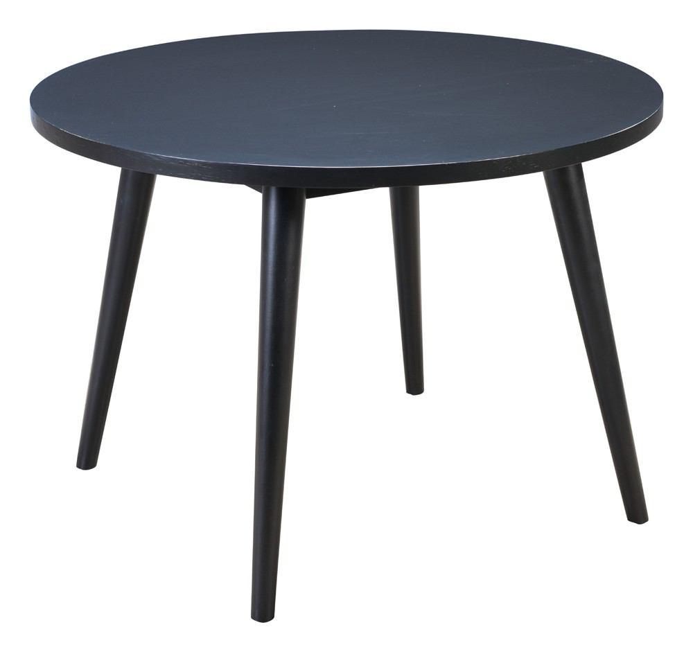 Zuo Raven Round Dining Table Black