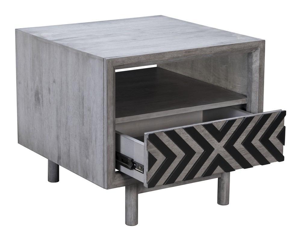 Zuo Raven End Table