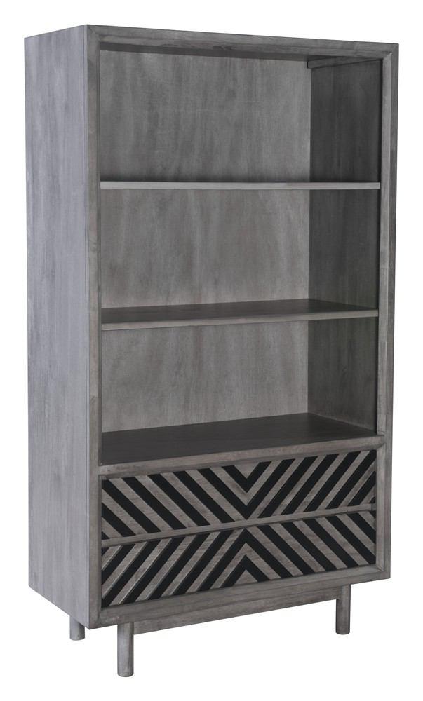 Zuo Raven Wide Tall Shelf