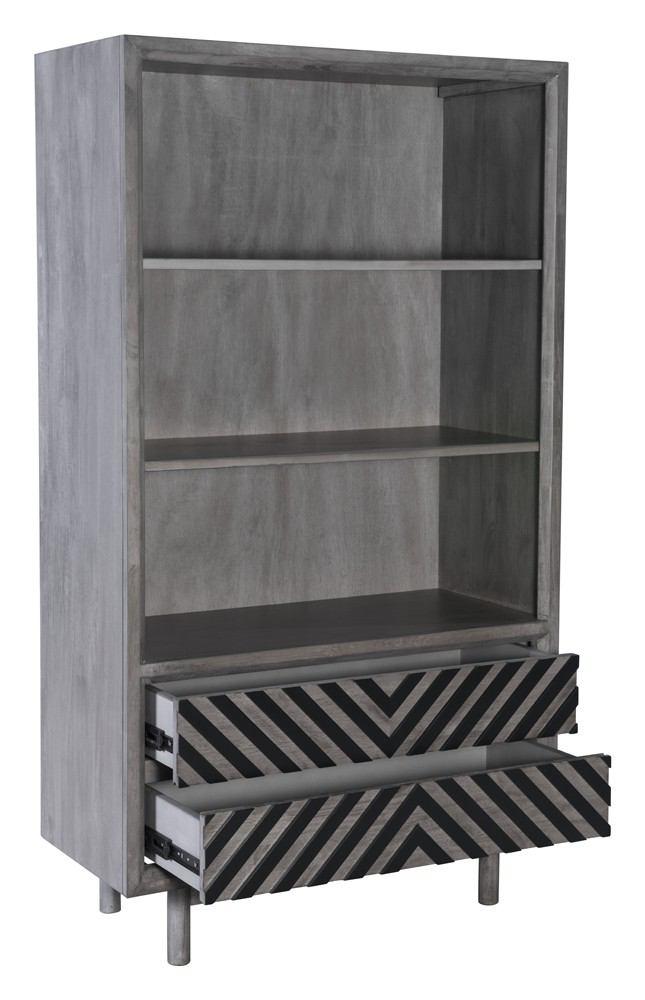 Zuo Raven Wide Tall Shelf