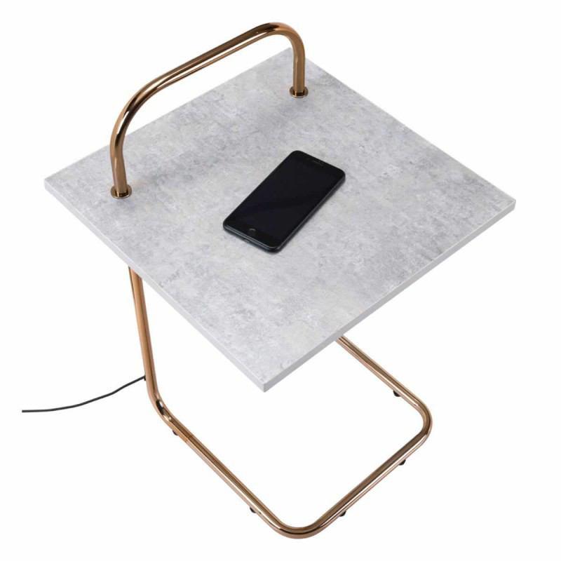 Zuo Essex Wireless Charging Side Table