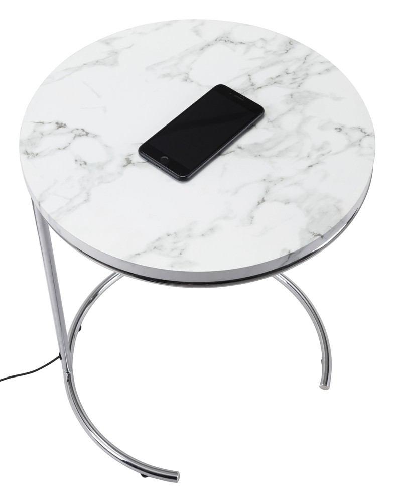 Zuo Kensington Wireless Charging Side Table