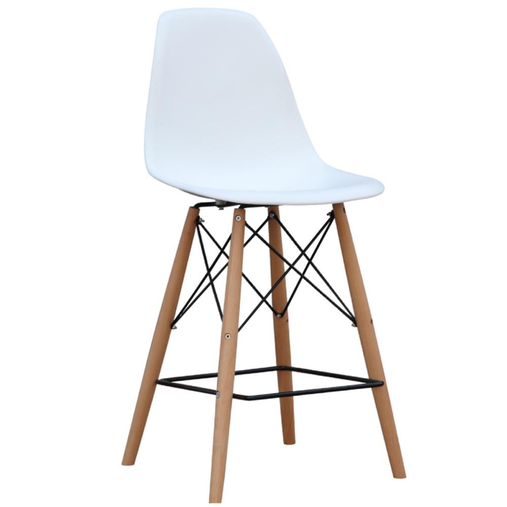 Fine Mod Imports Woodleg Bar Chair