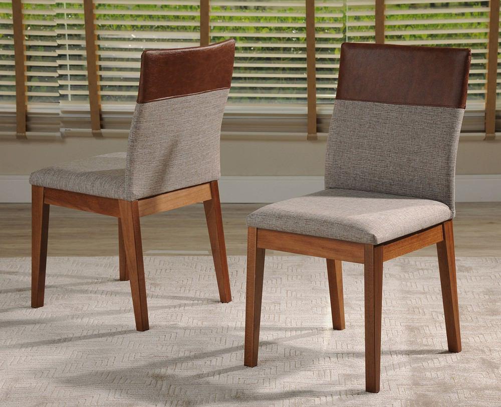 Manhattan Comfort Duke Dining Chair with Synthetic Leather