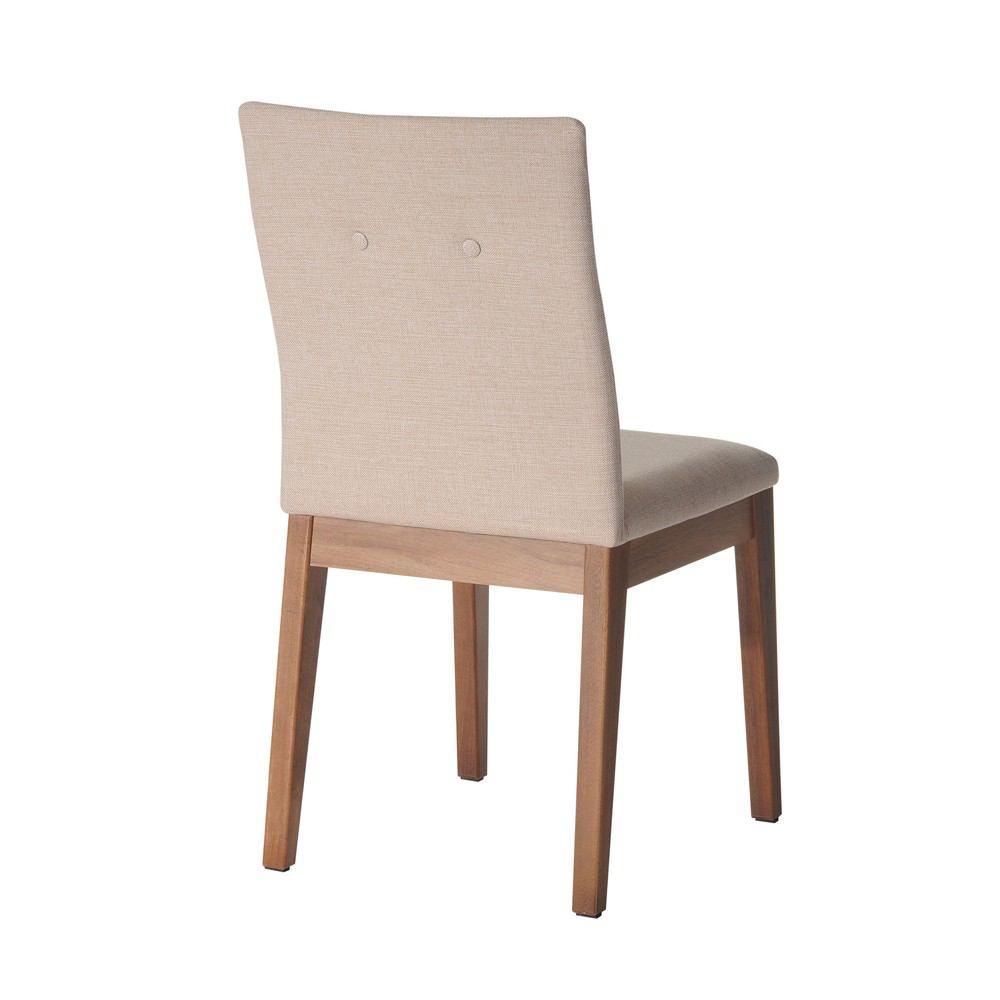 Manhattan Comfort Leroy Dining Chair with Stitched Buttons