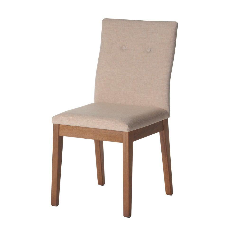 Manhattan Comfort Leroy Dining Chair with Stitched Buttons