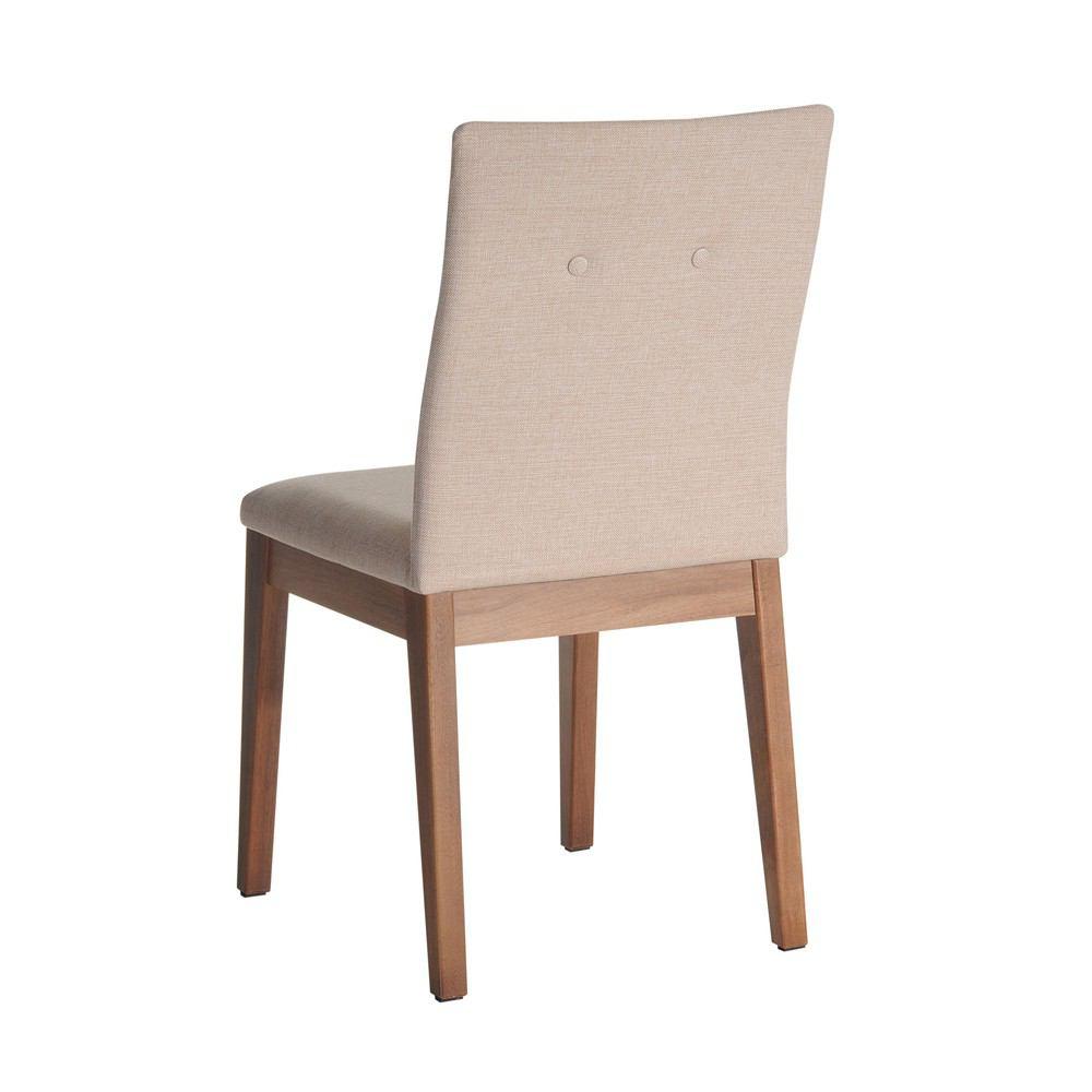 Manhattan Comfort Leroy Dining Chair with Stitched Buttons