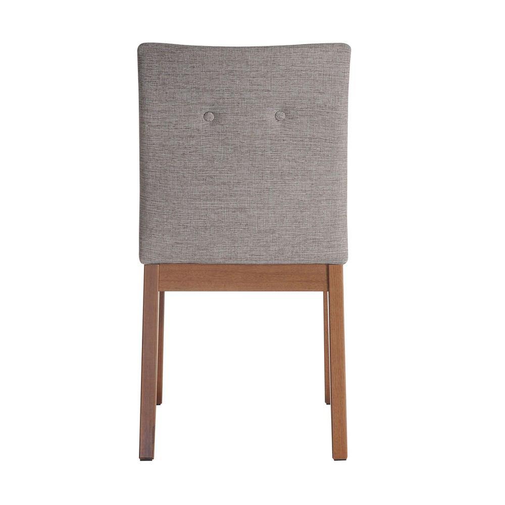Manhattan Comfort Leroy Dining Chair with Stitched Buttons