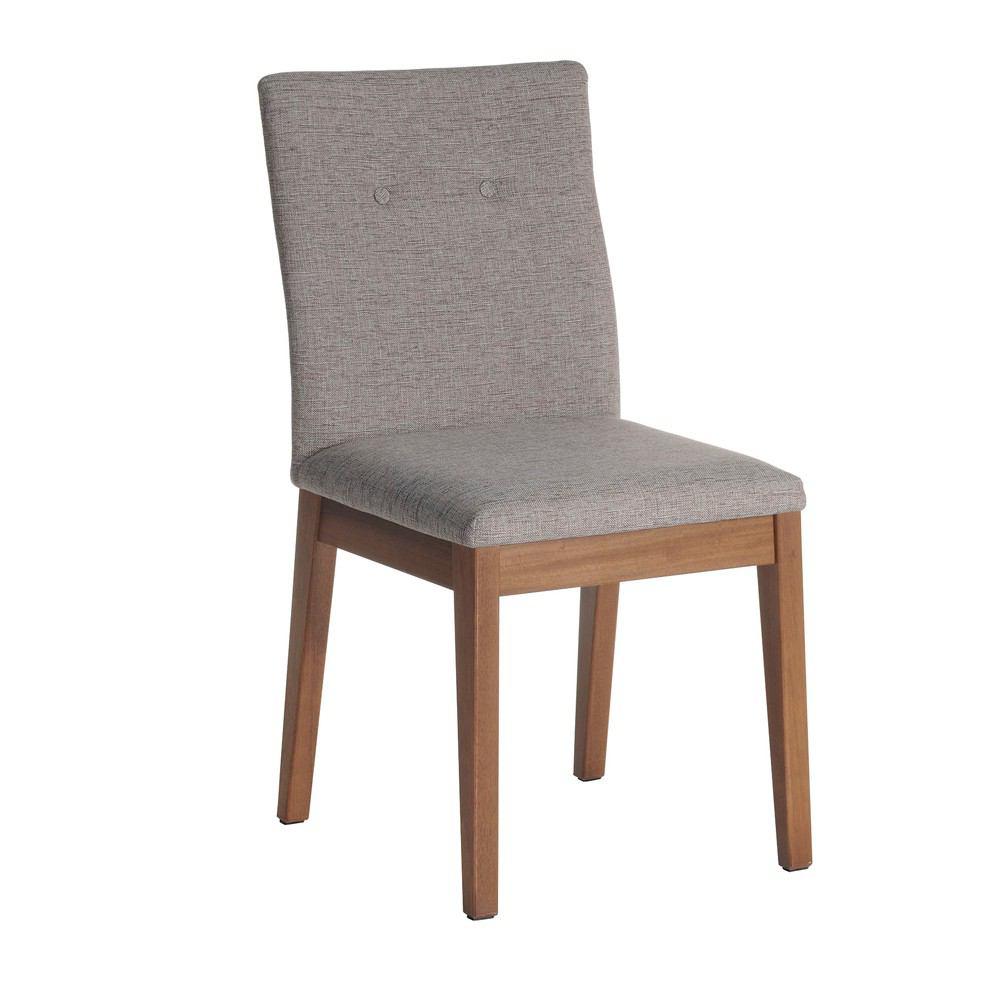 Manhattan Comfort Leroy Dining Chair with Stitched Buttons