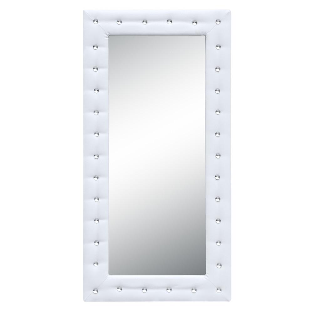 Fine Mod Imports Tufted Mirror 36"