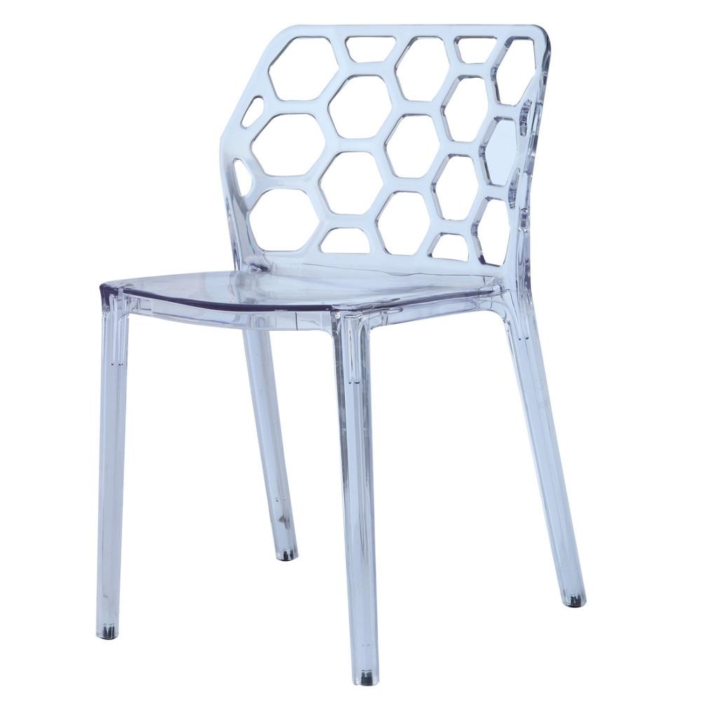 Fine Mod Imports Honeycomb Dining Chair