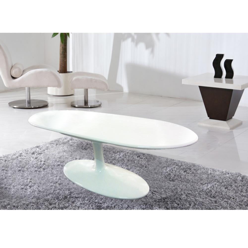 Fine Mod Imports Squaval Fiberglass Coffee Table