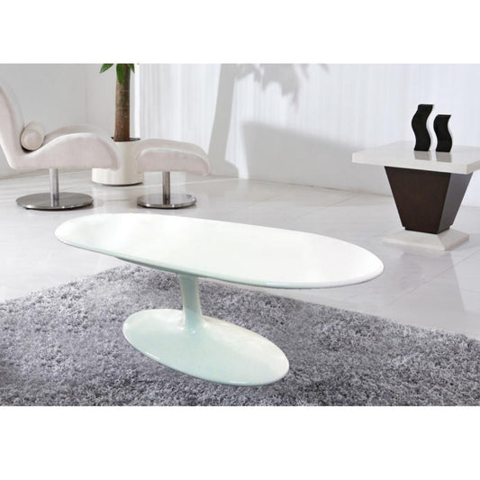 Fine Mod Imports Squaval Fiberglass Coffee Table