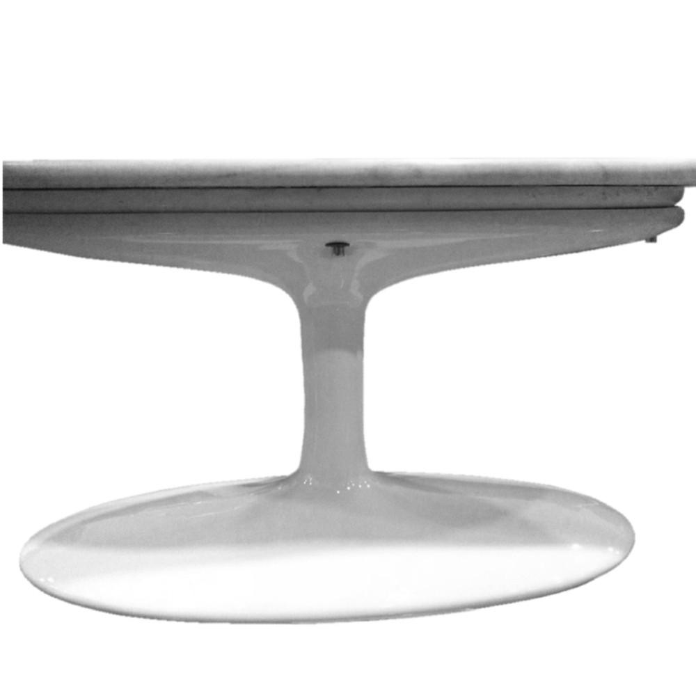 Fine Mod Imports Squaval Marble Coffee Table