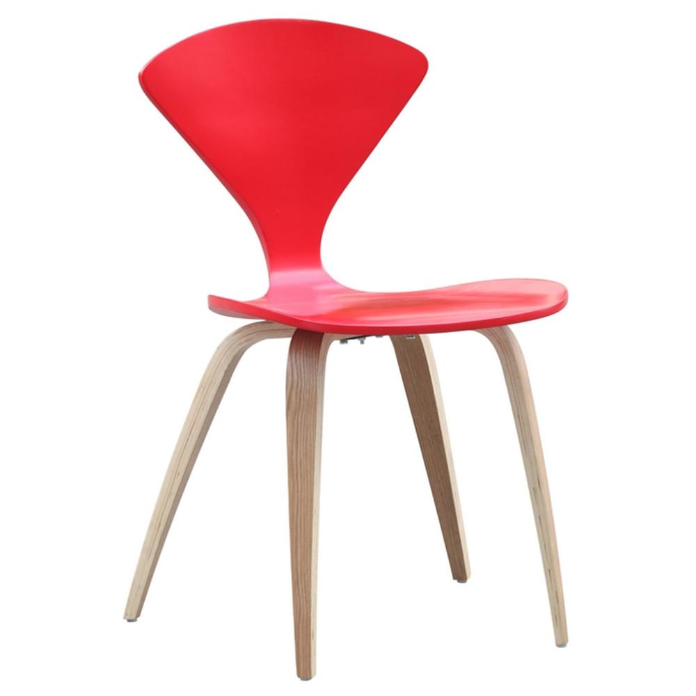 Fine Mod Imports Wooden Side Chair