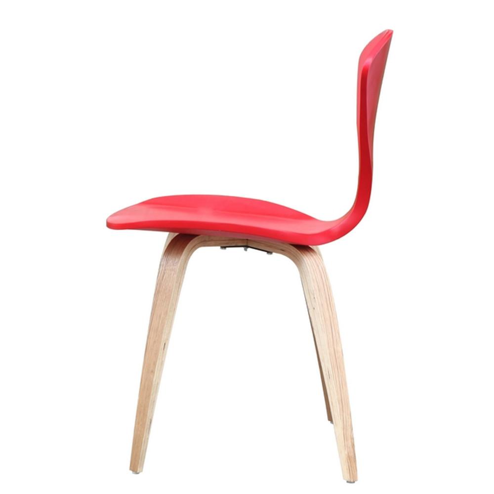 Fine Mod Imports Wooden Side Chair