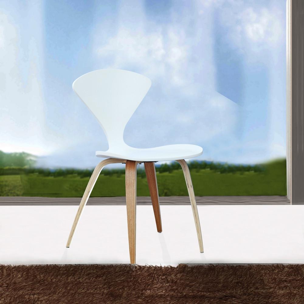 Fine Mod Imports Wooden Side Chair