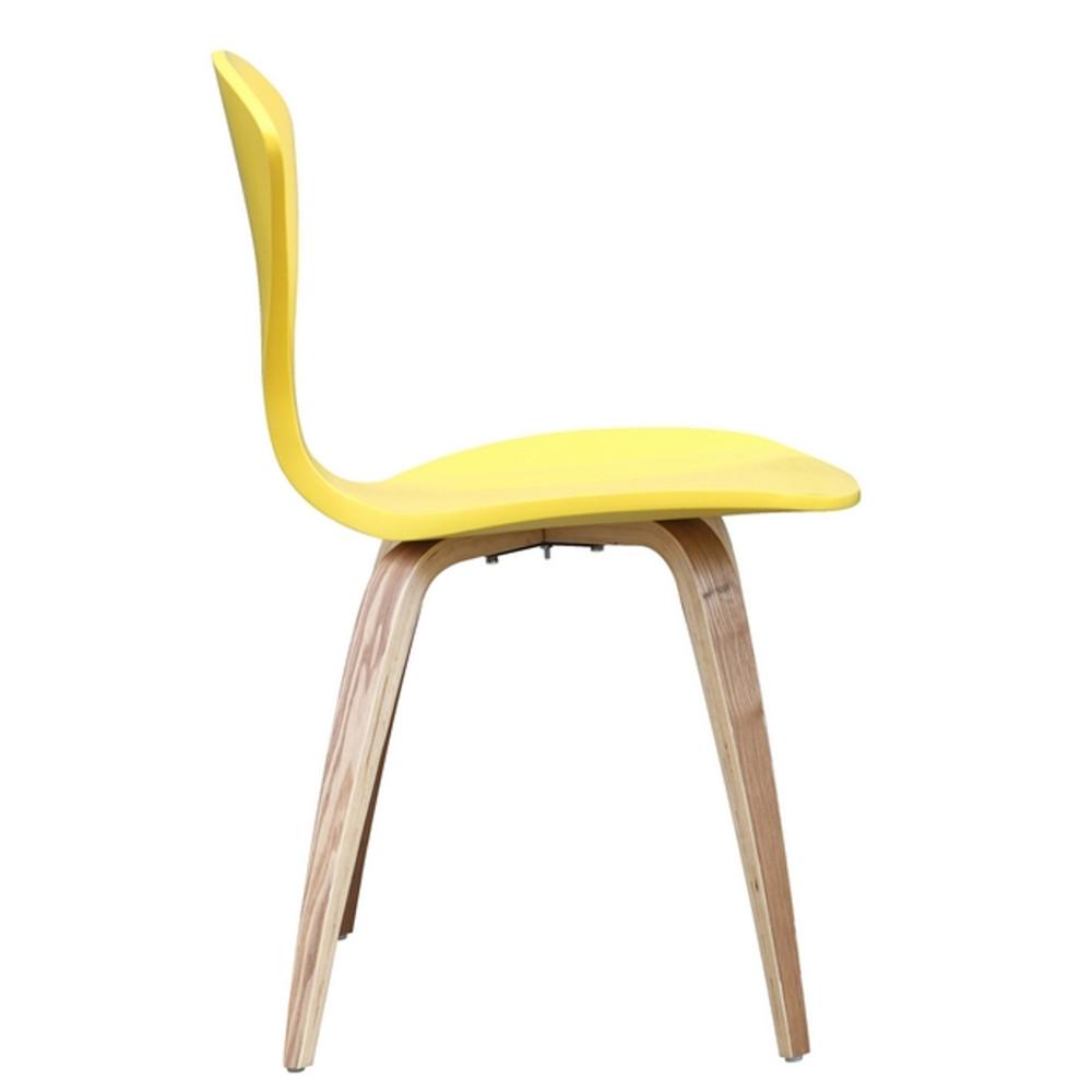 Fine Mod Imports Wooden Side Chair