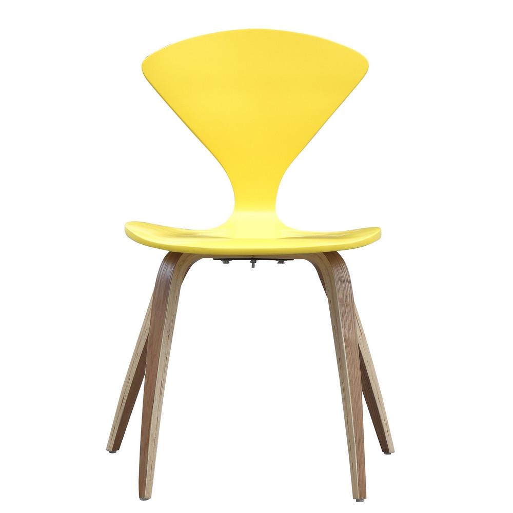 Fine Mod Imports Wooden Side Chair