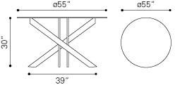 Zuo Stance Dining Table