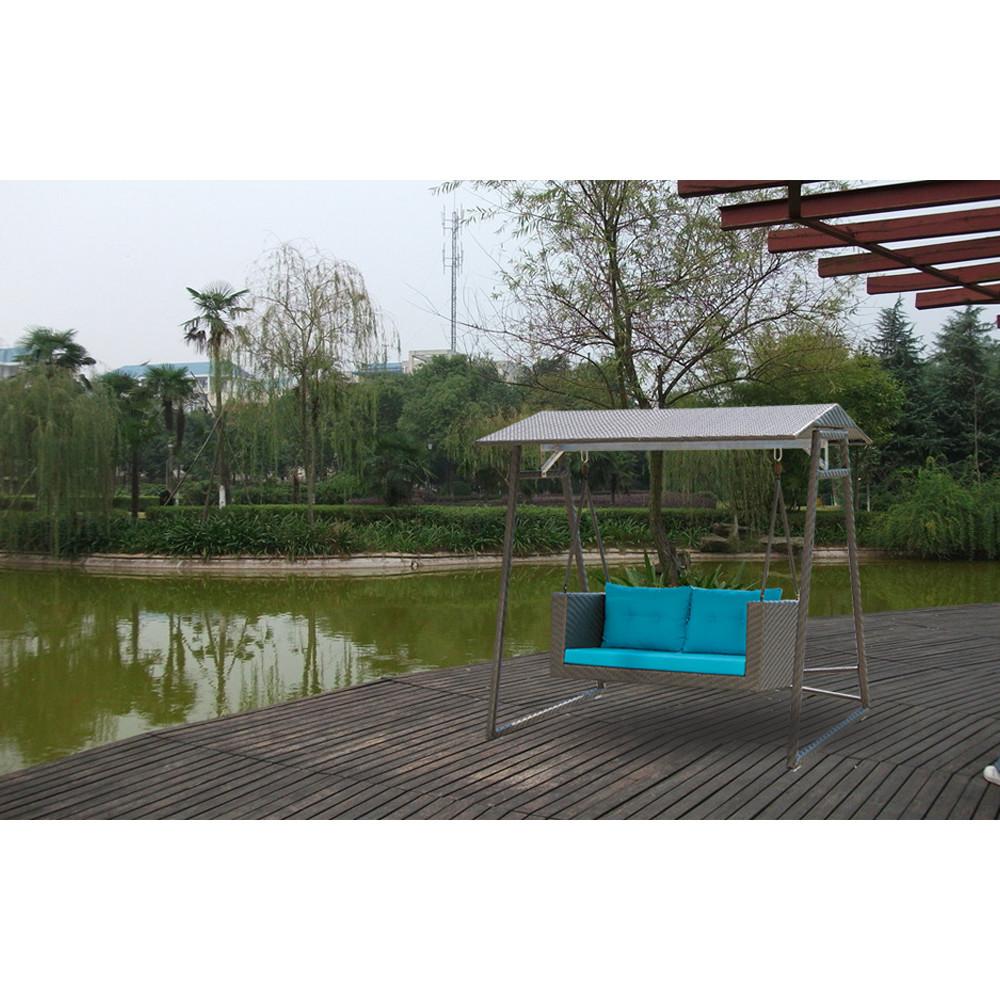 Fine Mod Imports Swing Loveseat Hanging Set