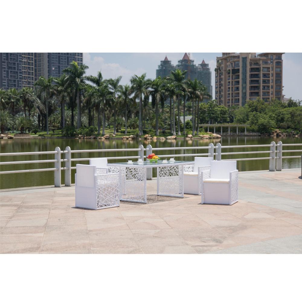 Fine Mod Imports Feather Dining Set