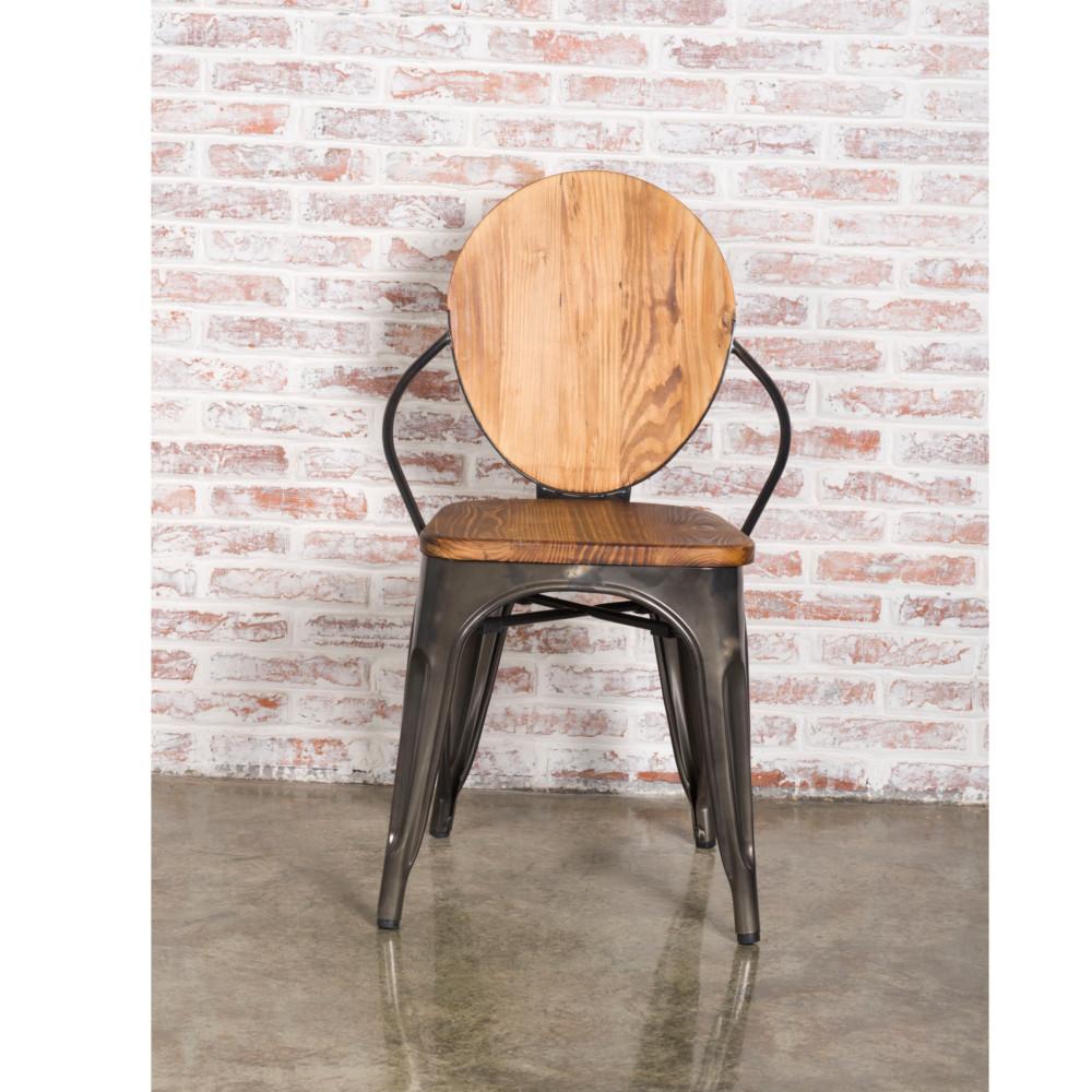Fine Mod Imports Metal Dining Chair