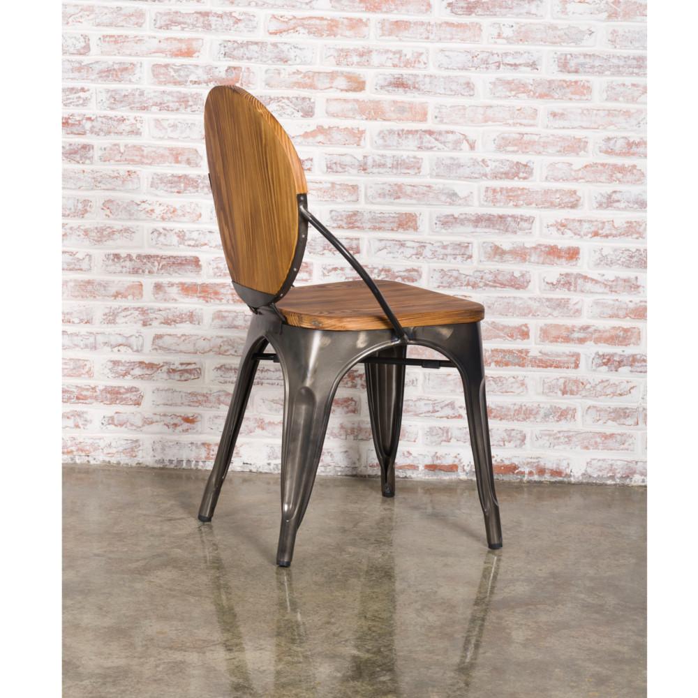 Fine Mod Imports Metal Dining Chair