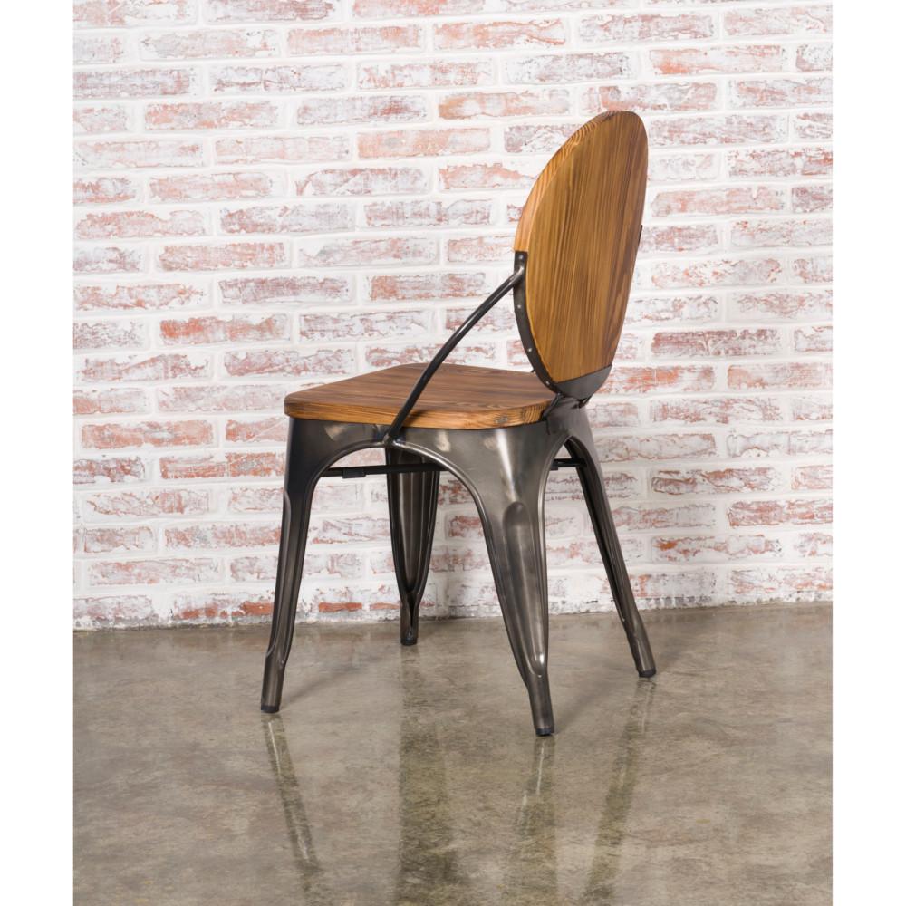 Fine Mod Imports Metal Dining Chair