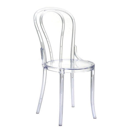 Fine Mod Imports Spin Clear Chair