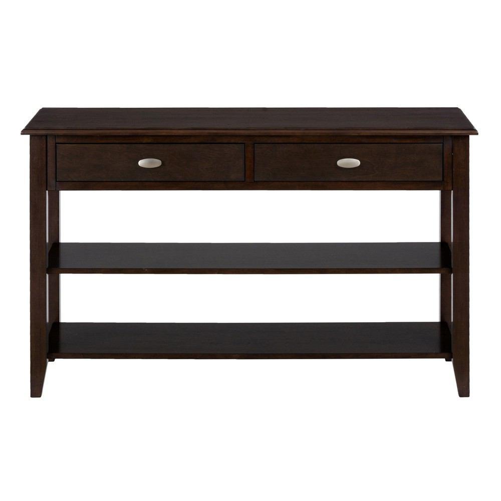 Jofran Merlot Sofa Table