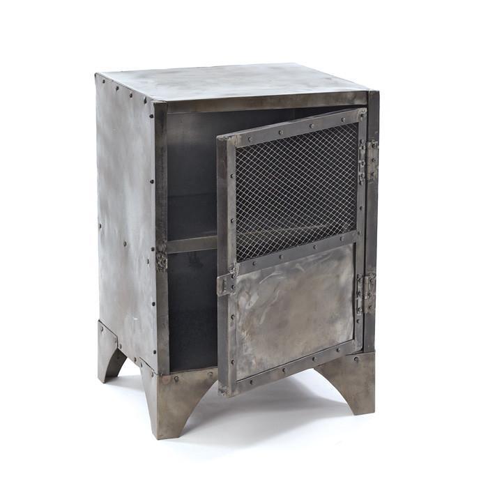 Vintage Steel Shoe Locker by GO Home