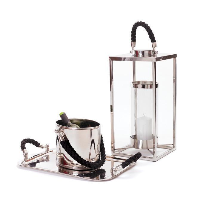 Black Rope Tray by GO Home