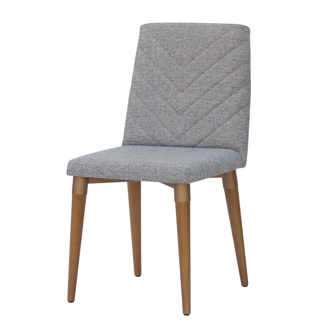 Manhattan Comfort Utopia 2-Piece Chevron Dining Chair