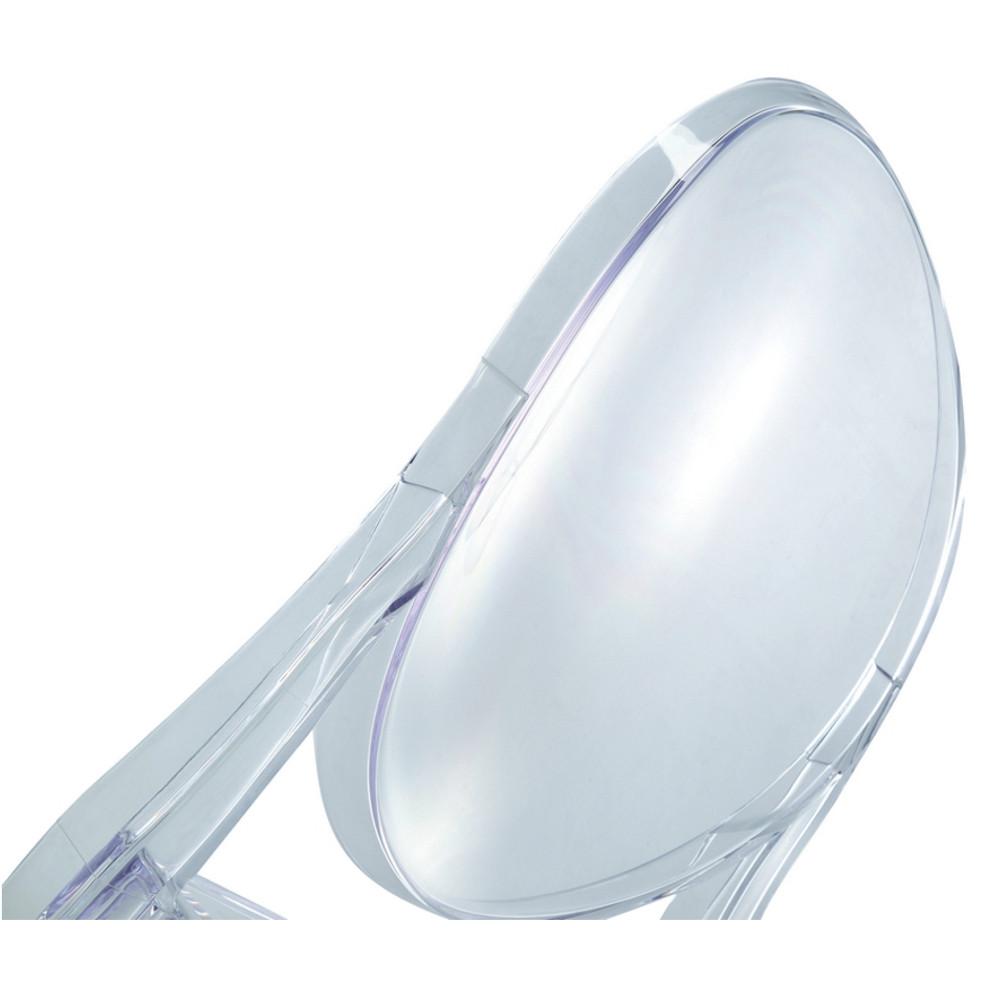 Fine Mod Imports Clear Side Chair