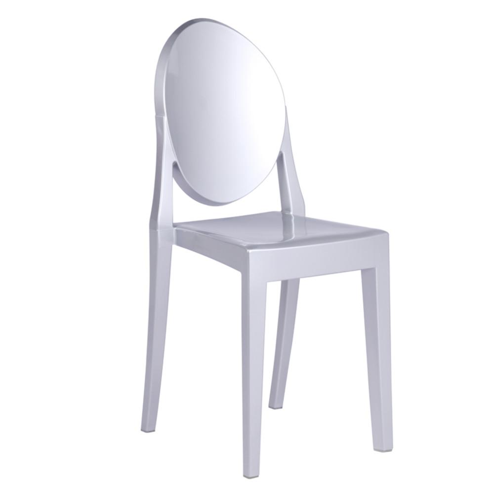 Fine Mod Imports Clear Side Chair