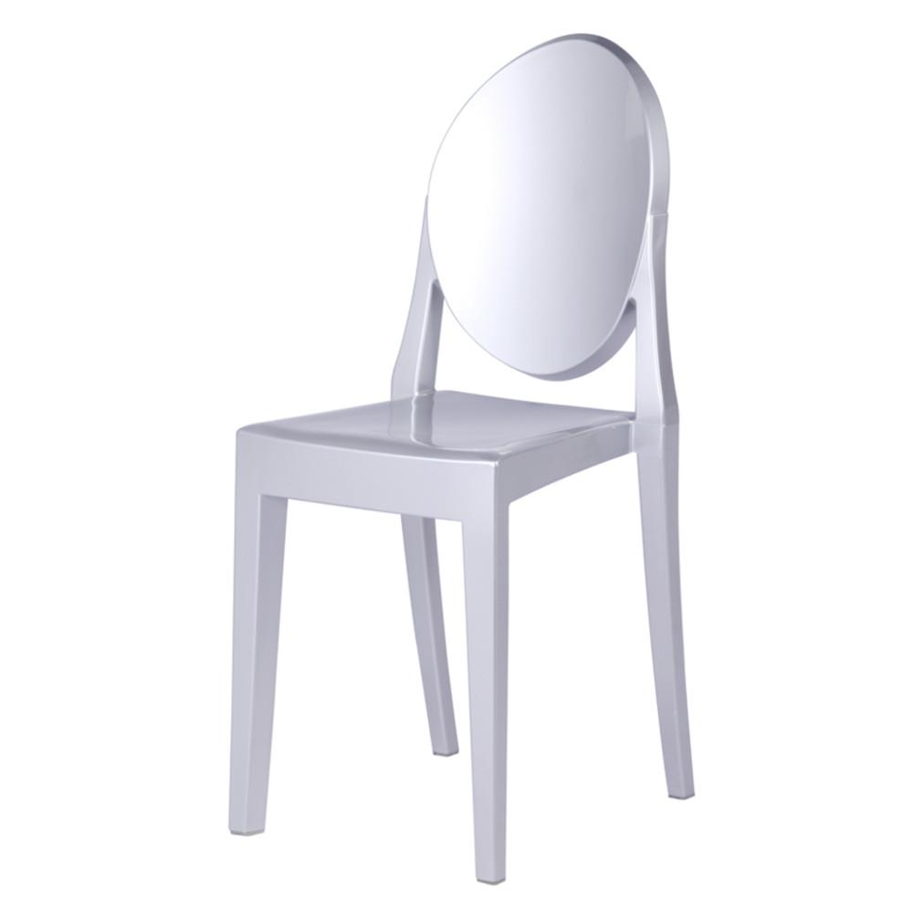Fine Mod Imports Clear Side Chair