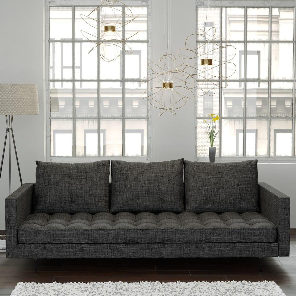 Manhattan Comfort  Granville 3-Seat Tweed Sofa