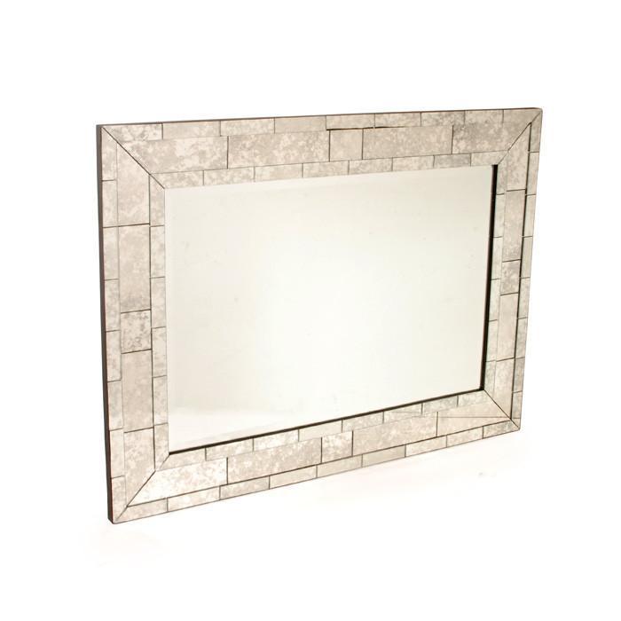Antique "Brick" Mirror by GO Home