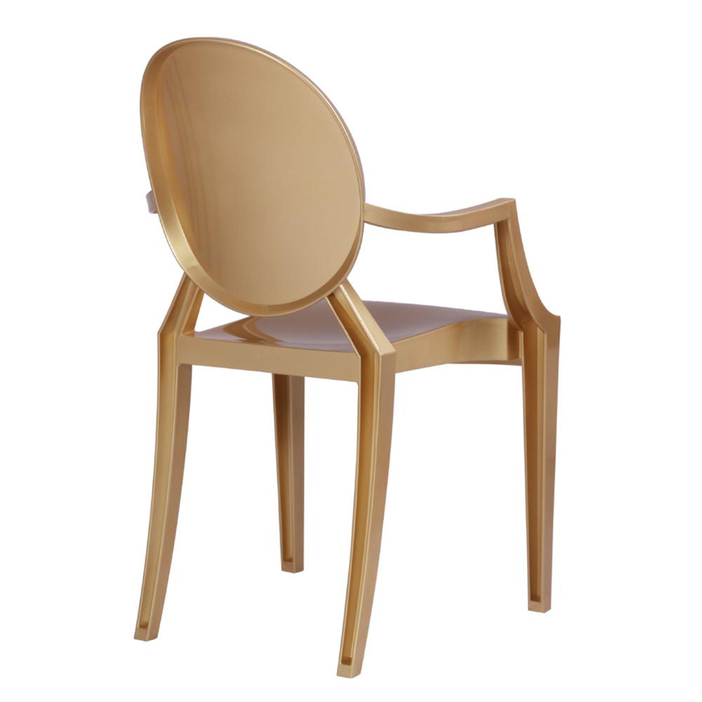 Fine Mod Imports Clear Arm Chair