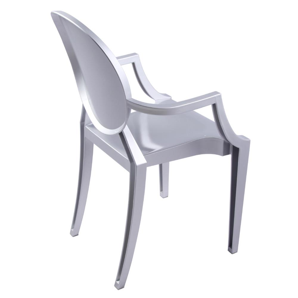 Fine Mod Imports Clear Arm Chair