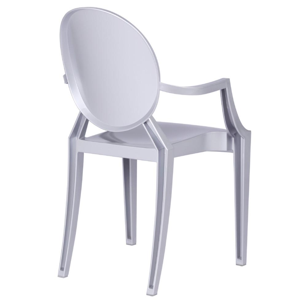 Fine Mod Imports Clear Arm Chair