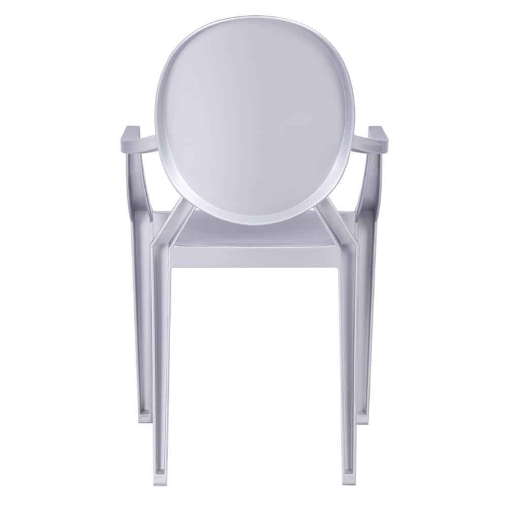 Fine Mod Imports Clear Arm Chair